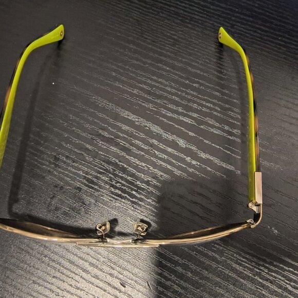 Coach Green Pilot Sunglasses Gold Tortoise 9005/13 58 13 135 3N - Picture 3 of 9